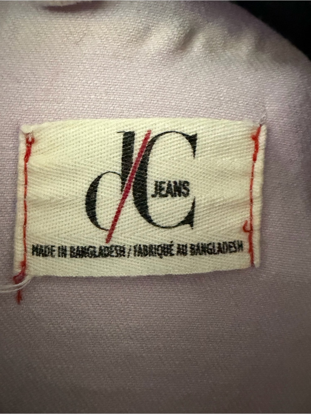 Addition Elle Light Lavender Jean Jacket - Picture 2 of 3